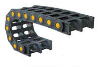 产品名称：TL-7型双排桥式塑料拖链